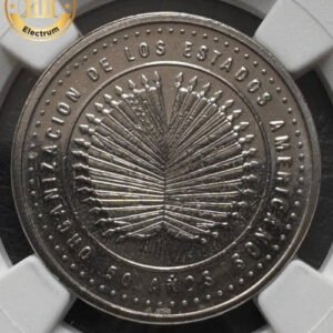 Moneda Conmemorativa OEA MS66