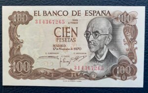 100 PESETAS 1970