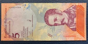 5 BOLÍVARES 2018