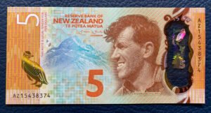 5 DÓLARES NEOZELANDESES