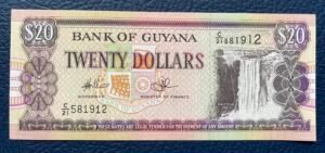 20 DÓLARES GUYANESES