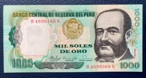 1.000 SOLES DE ORO 1981
