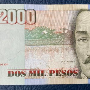 2.000 PESOS FORMATO PEQUEÑO (RADAR ESPECIAL ROTADOR) 2011