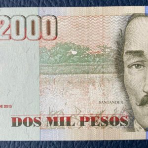 2.000 PESOS FORMATO PEQUEÑO (RADAR ESPECIAL ROTADOR) 2013