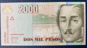 2.000 PESOS FORMATO PEQUEÑO (RADAR ESPECIAL ROTADOR) 2013