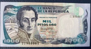 1000 PESOS ORO