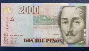 2.000 PESOS FORMATO PEQUEÑO AÑO 2014