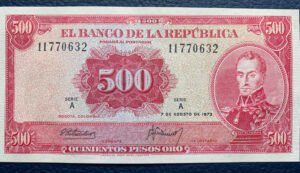 PARGO ROJO, FALSO DE LA ÉPOCA 1973