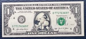 1 DÓLAR PERSONALIZADO DONKEY KONG