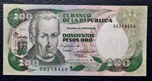 200 PESOS ORO (REPOSICIÓN)