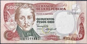 500 PESOS ORO