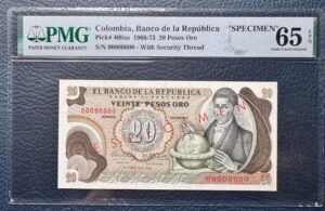 20 Pesos Oro Certificado