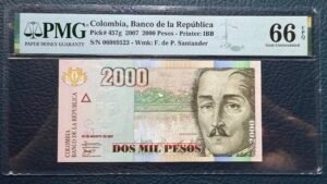 2 000 Pesos Formato Pequeño