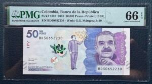 50 000 Pesos G. Márquez