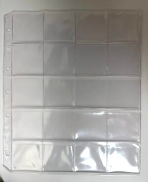 Hoja Para Álbum de monedas