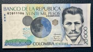 20 000 Pesos Julio Garavito A