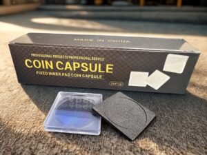 Cápsula para Monedas auto ajustable, 20 piezas