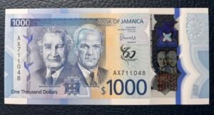 1000 Dólares de Jamaica