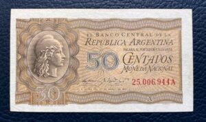 50 Centavos Moneda Nacional de Argentina