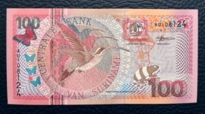 100 Gulden de Surinam