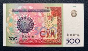 500 Sum de Uzbekistán