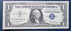 Dólar sello azul
