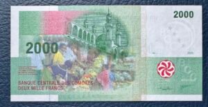2000 Francos Comoras
