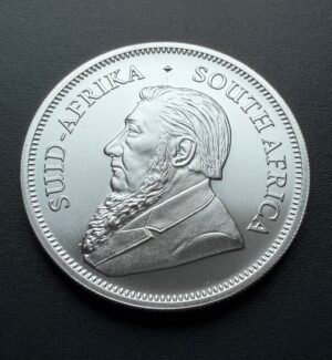 Onza de plata pura de  Sudáfrica