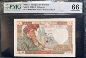 50 Francos 1940 - 1942