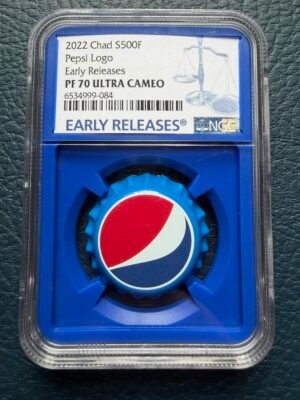 Pepsi Moneda 500 Francos (Chad)