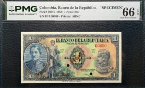 1 Peso Oro Specimen