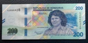 200 Lempiras de Honduras