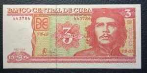 3 Pesos de Cuba