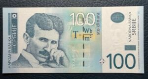 100 Dinares de Serbia