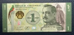 1 Quetzal de Guatemala