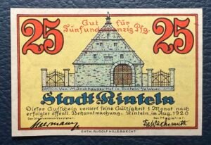 25 Notgeld de Alemania