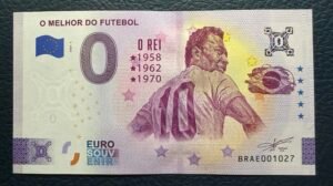 0 Euros Conmemorativo Pelé