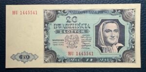 20 Zlotych de Polonia