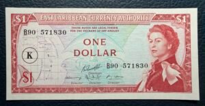 1 Dólar Estados del Caribe Oriental