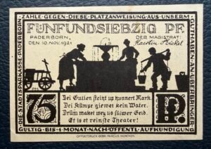 75 Notgeld de Alemania