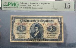 Un peso oro del 23