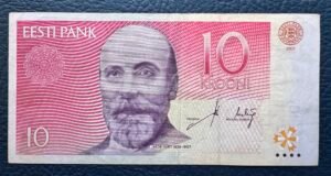 10 Coronas de Estonia