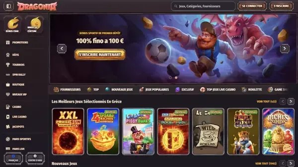 Découvrez les joies du jeu en ligne avec Casino Dragonia en France à France Découvrez les joies du jeu en ligne avec Casino Dragonia en France à France