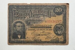 Veinte centavos del Banco Nacional