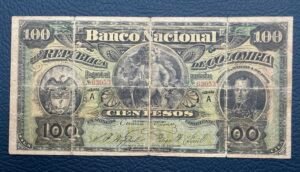 100 pesos del Banco Nacional