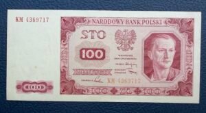 100 Zlotych de Polonia
